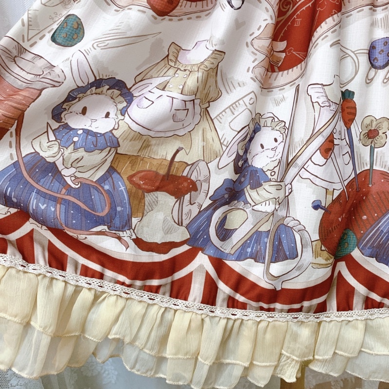 Đầm Lolita in hình thỏ ❤️🐰