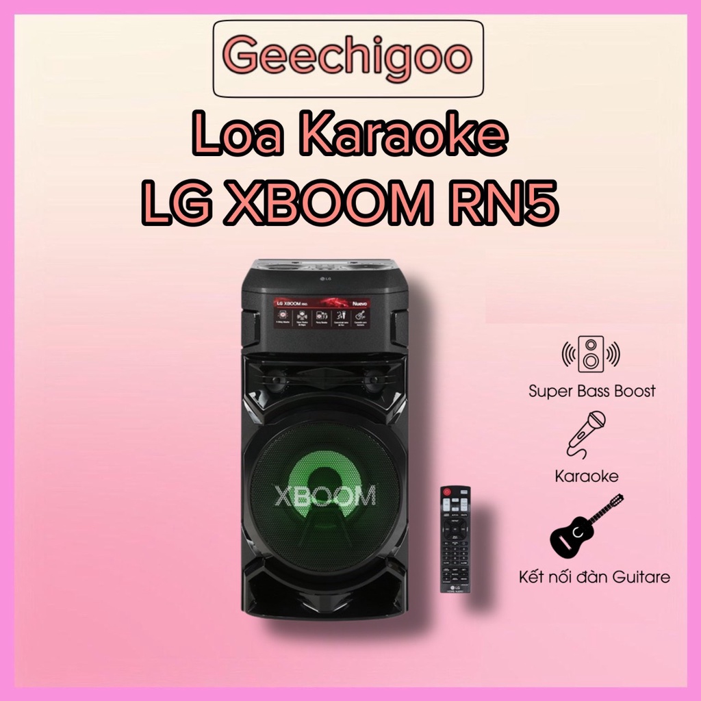 [Mã 155ELHA80K giảm 6% đơn 400K]Loa Karaoke LG Xboom RN5 - Hàng Chính Hãng bảo hành 12 tháng trên toàn quốc