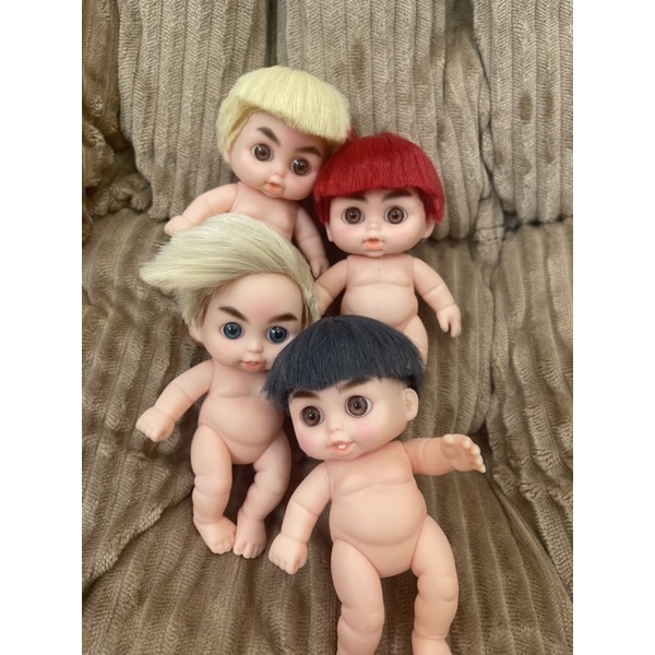 Búp Bê Nam 5Ich  Slicon Mềm Baby Dolls
