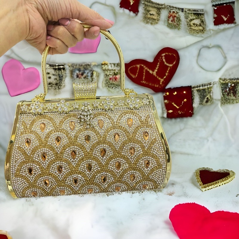 Túi Đầm Đeo Vai Hàng Cao Cấp Túi Đựng Vừa Điện THoại Lớn Thích Hợp Mang Đi Tiệc Đi Chơi Làm Quà Tặng Cao Cấp