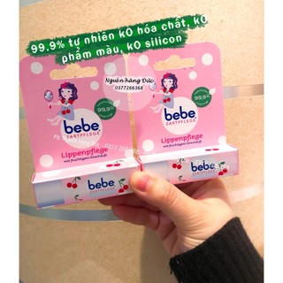 Son dưỡng môi trẻ em Bebe Đức Vegan hữu cơ mềm mượt