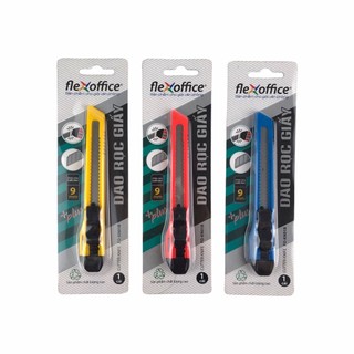 Dao rọc giấy Flexoffice FO-KN01 - 9mm