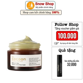 Mặt nạ bí đao cocoon , Bí đao Cocoon , Mặt nạ Cocoon dành cho da mụn 30ml
