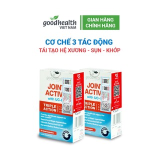 (COMBO 2)Viên sụn khớp Goodhealth Joint Active 30 viên Colagen tuyp II phục hồi,Tái tạo nuôi dưỡng sụn khớp [CHÍNH HÃNG]