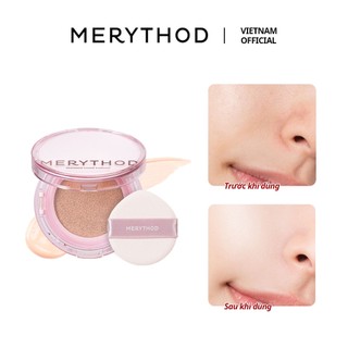  Phấn nước MERYTHOD có độ che phủ cao  làm da căng bóng tươi sáng lâu trôi - Glow Radiance Cover Cushion 12g 