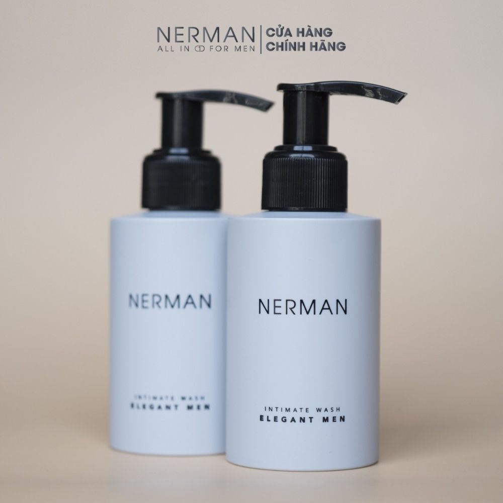 Dung Dịch Vệ Sinh Nam Nerman Elegant Men Hương Nước Hoa Cao Cấp Khử Khuẩn Khử Mùi Hôi Khô Thoáng Thơm Lâu Chính Hãng