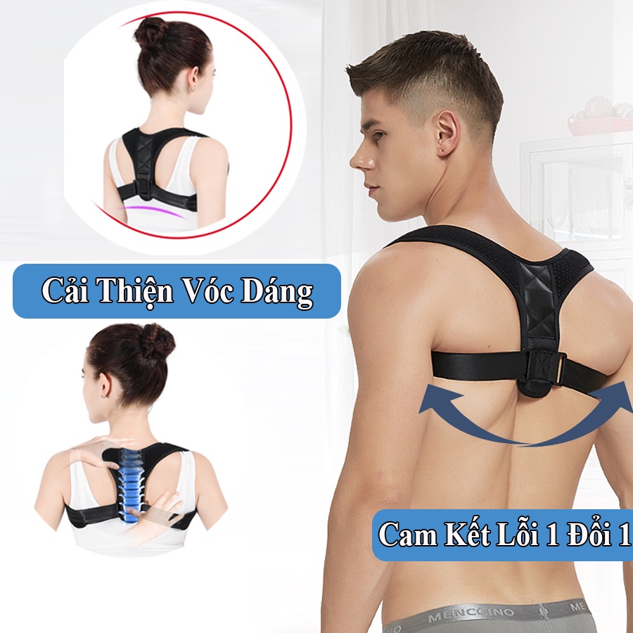Đai Chống Gù Lưng,Cột Sống ANDEGO Cải Thiện Vóc Dáng Đủ Size Cho Trẻ Em Và Người Lớn Có Bảo Hành Lỗi 1 Đổi 1 Mẫu Posture