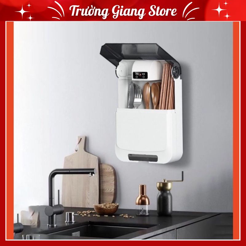 Hộp sấy đũa thìa khử khuẩn chống ẩm mốc