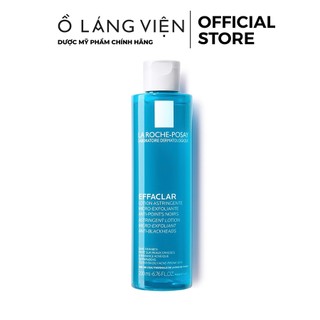 Nước cân bằng dành cho da dầu mụn, làm sạch và thu nhỏ lỗ chân lông LA ROCHE-POSAY Effaclar Astringent Lotion