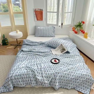 Chăn hè thun lạnh Hàn Quốc size 2mx2m2 mỏng mát cho mùa hè Dreamhome