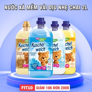 Nước xả làm mềm vải dịu nhẹ kuschelweich bé yêu chai 2l