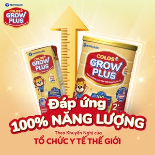 Sữa bột NUTRICARE COLOS24H GROW PLUS 0+ (lon 800g)