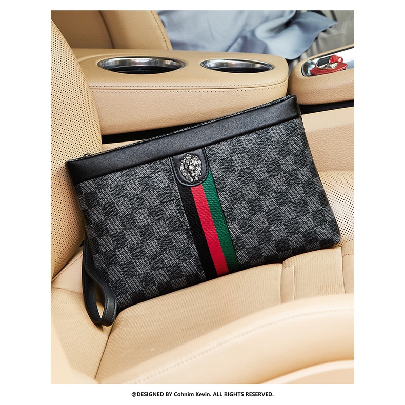 Túi Ví Clutch Cầm Tay Nam Cao Cấp Chính Hãng Sang Trọng Đựng Tiền Điện Thoại Ipad Tiện Lợi Đẳng Cấp Doanh Nhân Thành Đạt
