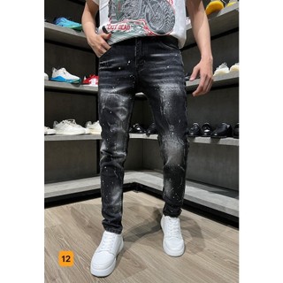 Quần jean nam xanh xước,đpẹ giá rẻ,quần bò ALI 12