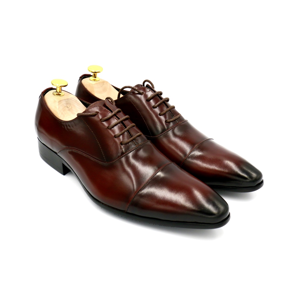Giày oxford công sở nam da bò nappa sang trọng XGD04 DOLOMen – Bảo hành 6 tháng