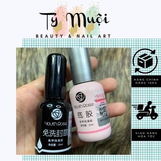 Base, top, cứng móng hoa hồng chai 15ml