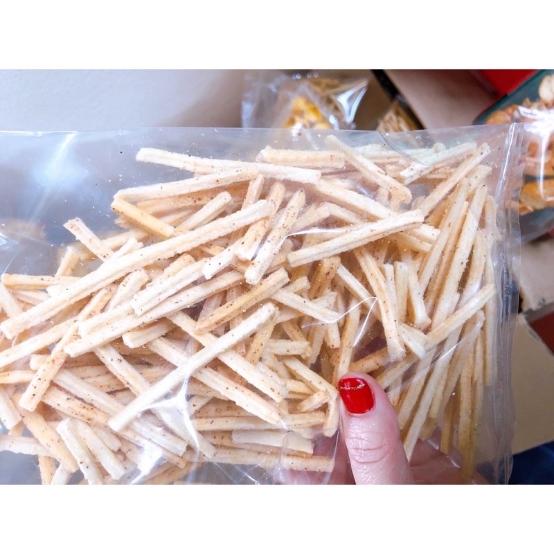 1 Kg bimbim khoai tây que, snack ngó sen