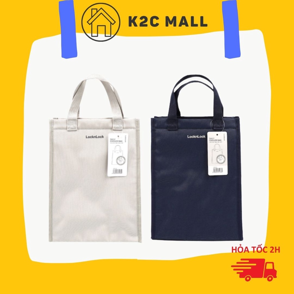 Túi Giữ Nhiệt LocknLock 3 Lớp Đựng Hộp Cơm Daily Cooler Bag HWB821 - K2C Mall