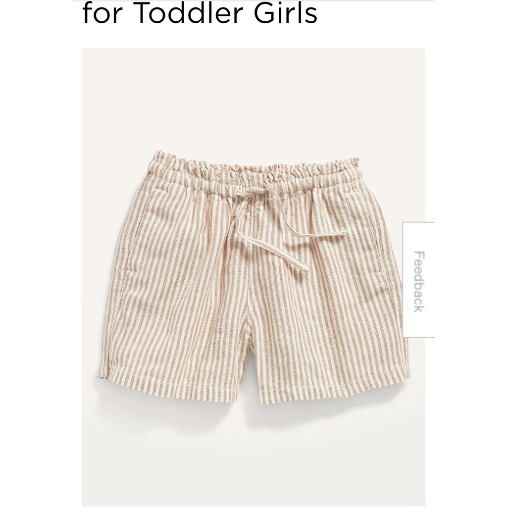 SHORT LINEN BÉ GÁI DƯ XỊN