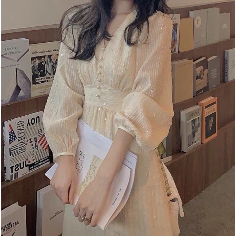 (Sale)Đầm ánh kim