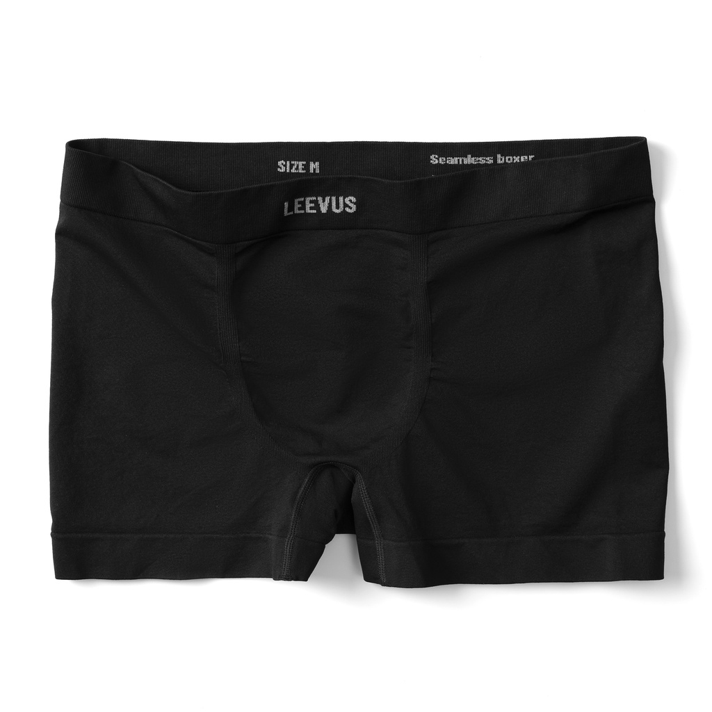 Quần lót nam kiểu boxer, chất liệu vải bamboo thoáng mát, mềm mịn, kháng khuẩn BOXER LEEVUS