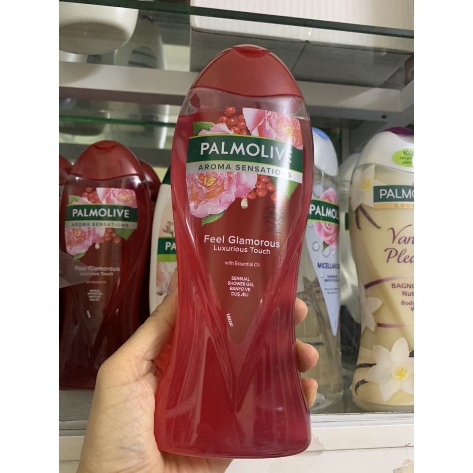 Sữa tắm Palmolive tinh dầu hoa hồng - 500ml