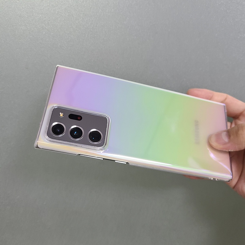 Ốp Lưng Samsung Galaxy Note 20 Ultra / Note 20 / Note 10 Plus / Note 10 Nhựa Cứng Màu Hologram