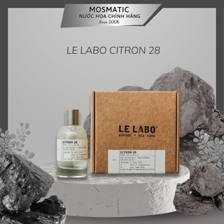 2ml 10ml 20ml Nước hoa Le Labo Citron 28 | Nước hoa Unisex chính hãng | Mosmaticperfume