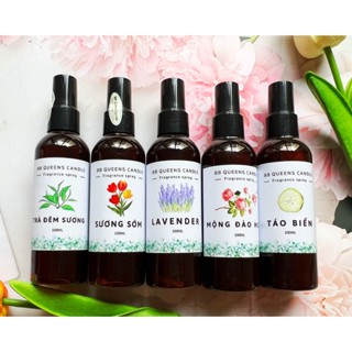Xịt thơm quần áo tinh dầu BB Queens Candle | tinh dầu xịt thơm vải
