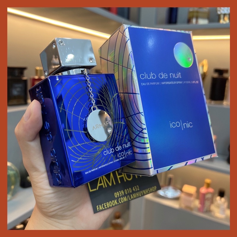 Nước hoa Nam CLUB DE NUIT ICONIC Xanh 105ML