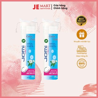 Bông tẩy trang Jomi cotton pad Nhật Bản