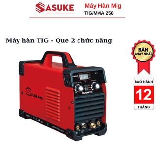 Máy hàn tig/mma 250 sasuke | hàn 2 chức năng tig và hàn que 4li chuyên nghiệp