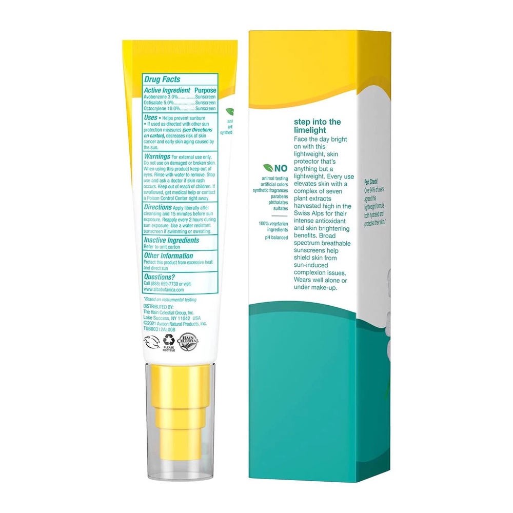 Kem dưỡng ban ngày Alba Botanica Even & Bright Moisturizer SPF 15 57g