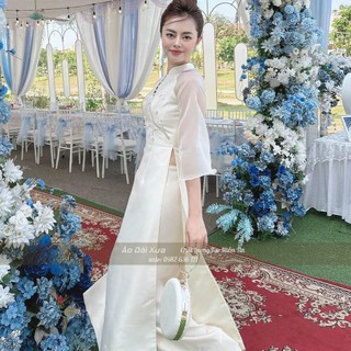 Áo Dài Cách Tân Nữ Tay Bèo LD55