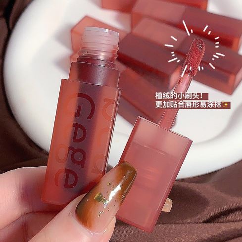 Son Gebe Bear nhung lì mềm mịn môi Chính Hãng nội địa Trung