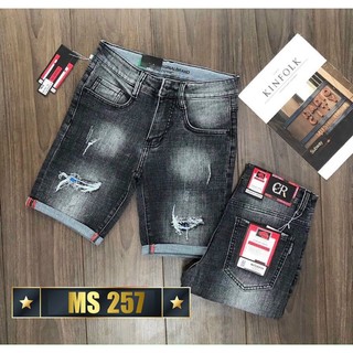 Quần short jean nam rách cao cấp vải co dãn hàng siêu đẹp hottrend Phuongnamshop20 f20