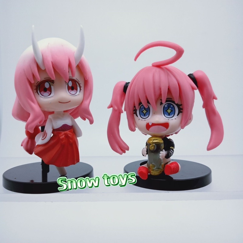 Mô hình Chuyển sinh thành Slime - Rimuru Tempest Shion Benimaru Milim Nava Souei Shuna - Cao 6~7cm - Anime Manga Slime