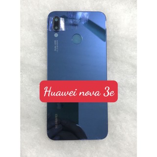 nắp Lưng Huawei Nova 3e ( kèm kính camera )