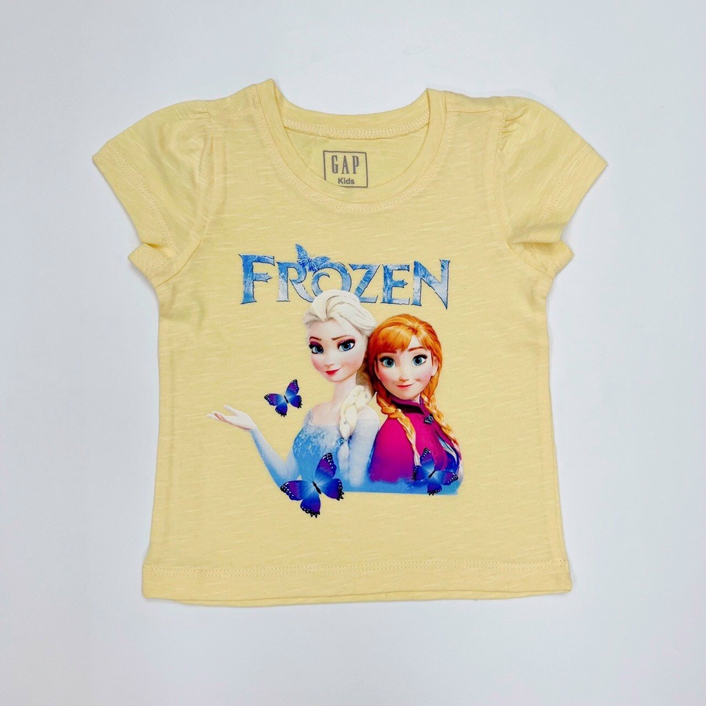 Áo thun cho bé gái, áo phông bé gái chất cotton mềm mát, size 1 - 7t