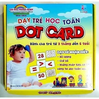 Bộ thẻ dạy trẻ học toán dot card