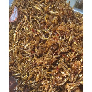 Cá Cơm Khô Rim Tóp Mỡ 250g Vị Cay Mặn Đậm Đà – Hao Cơm