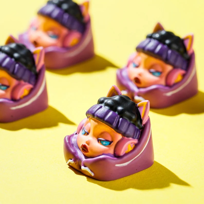 Keycap Singer Cute Dành cho bàn phím cơ