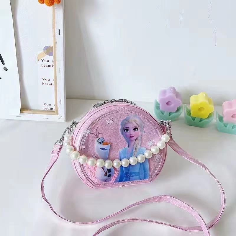 Túi đeo chéo công chúa Elsa, túi xách cho bé gái cực sành điệu - HOT