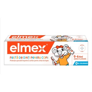 Kem đánh răng Elmex trẻ em 50-75ml Đức