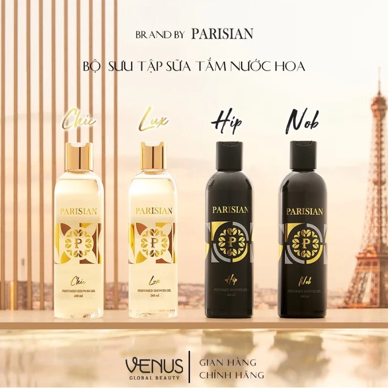 Sữa Tắm Hương Nước Hoa Làm Sạch, Nuôi Dưỡng Da Ẩm Mịn Parisian Perfumed Shower Gel For Her 265ml