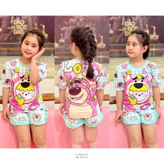 Bộ đùi thun lạnh bèo bé gái