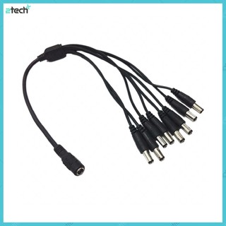 Đầu Dây DC Chia Nguồn 1 Ra 8 Cho Camera Giám Sát