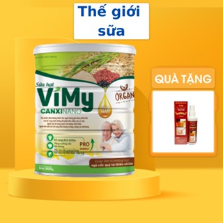 Sữa hạt Vimy Canxi Nano 900g, Sữa canxi cho người lớn, Sữa canxi cho người già, Sữa hạt bổ sung dinh dưỡng
