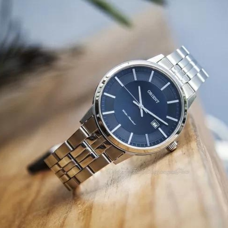 Đồng hồ nam Orient Watch Classic FUNG800 máy điện tử mặt kính sapphire chống xước dây thép đeo tay cao cấp chính hãng