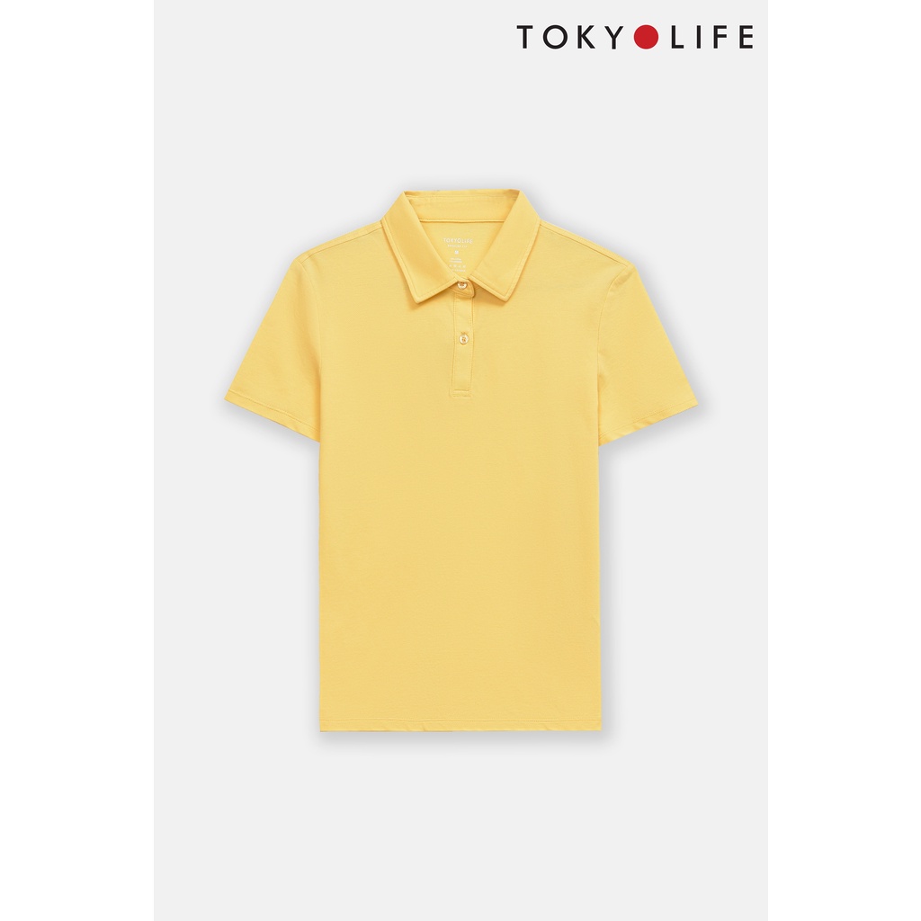 Áo Polo NỮ cổ vải trơn TOKYOLIFE C9POL004K